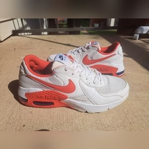 Women's Size 10 - Nike Air Max Excee White University Red - CZ9373-100